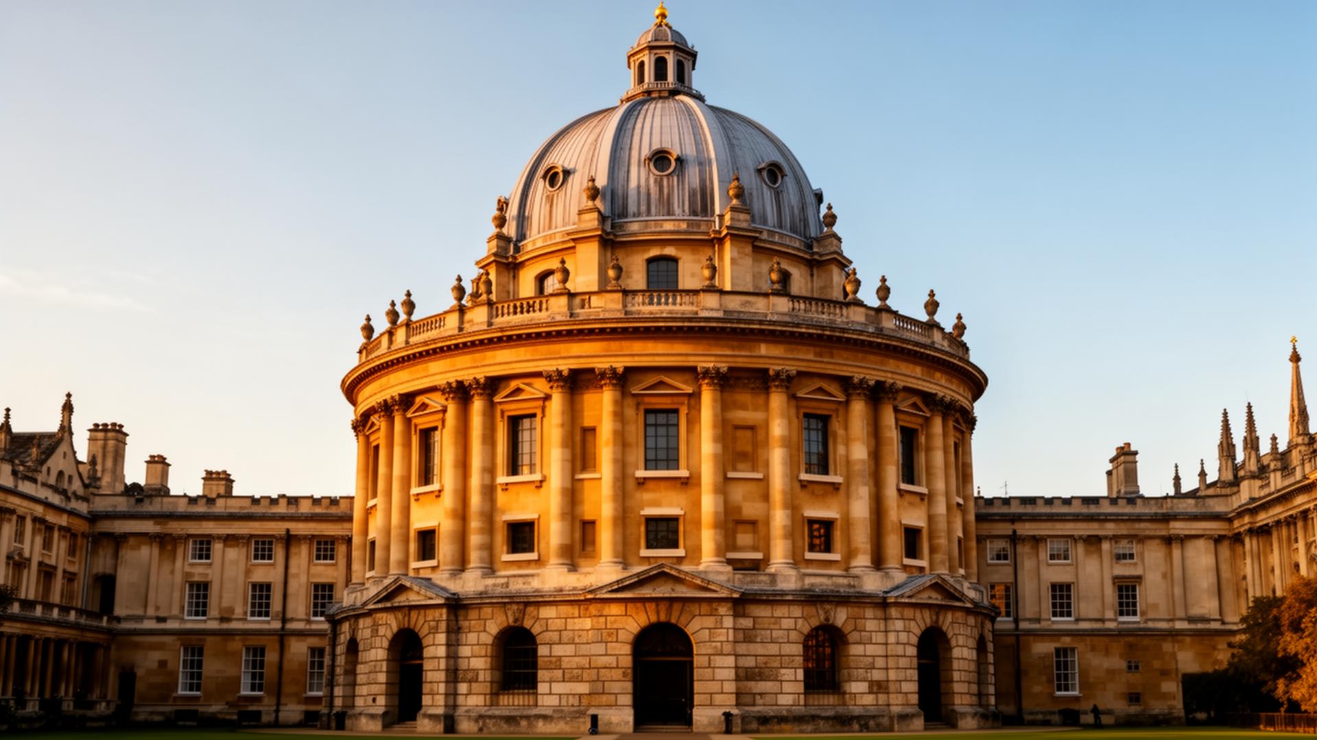 The Radcliffe Camera in Oxford at golden hour — Radcliffe Enterprise Law